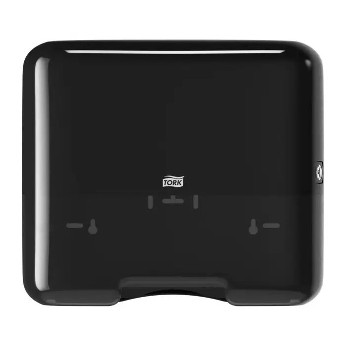 Tork Paper Towel Dispenser Wall Mounting Plastic Black 135x291x332 mm, 553108