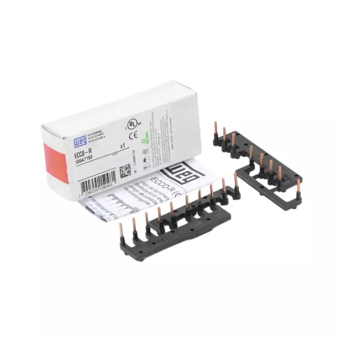 Weg ECC0 Series Busbar Copper Material for CWC07 - CWC16 Compact Contactors, ECC0-R