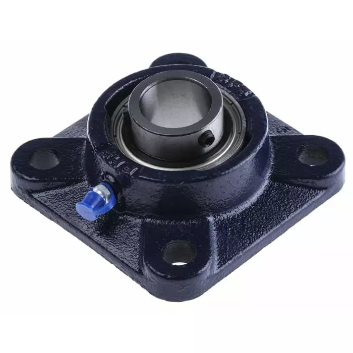NSK Flange Bearing Unit 4 Hole Cast Iron 25 mm ID 10 mm Mount Hole Size,SF25