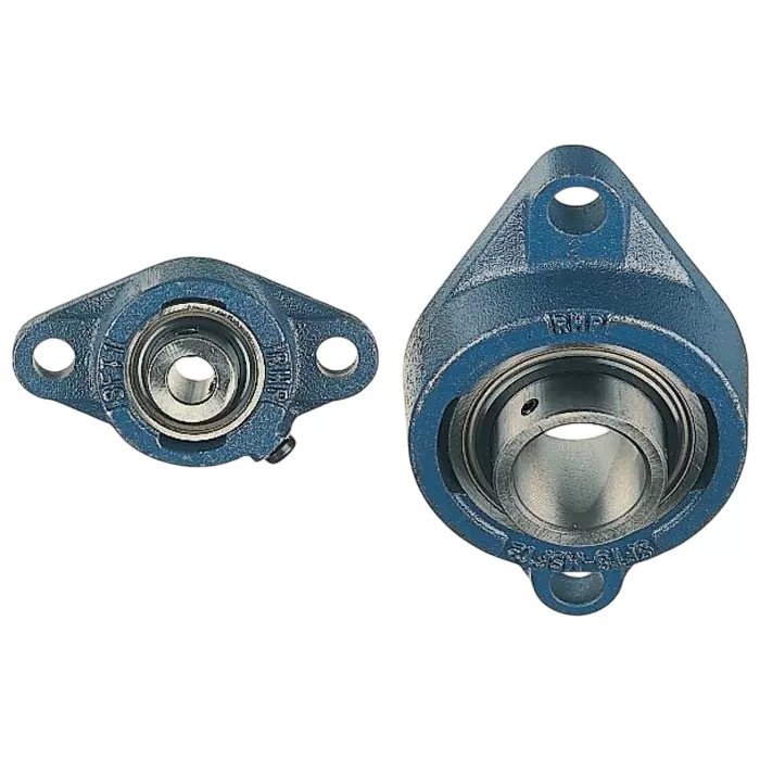 NSK Flange Bearing Unit 2 Hole Cast Iron 45 mm ID 16 mm Mount Hole Size,SFT45
