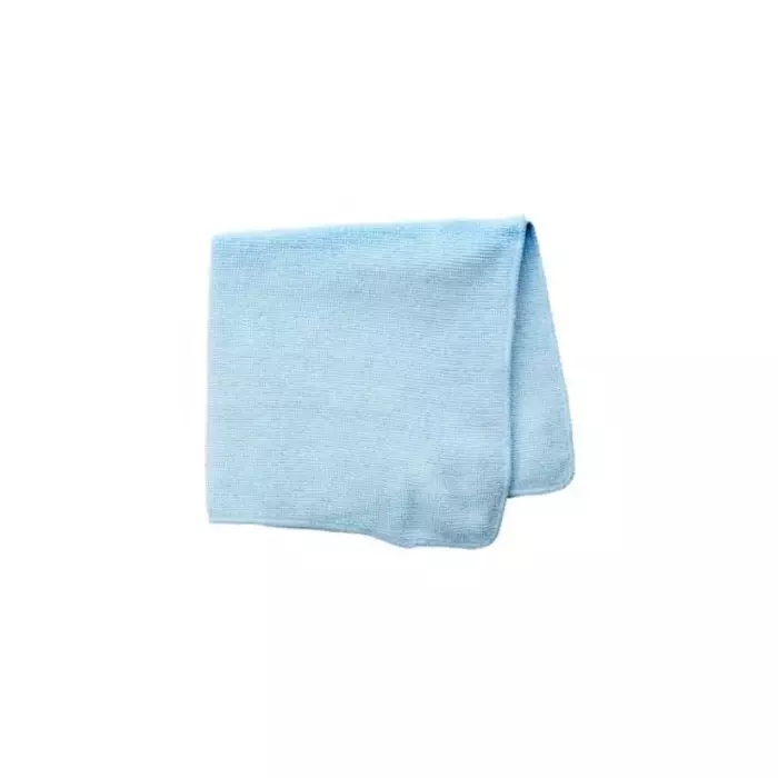 RUBBERMAID Microfiber Cloth Light Duty Blue for Wet/Dry, 1820583