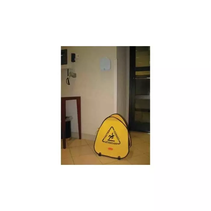 RUBBERMAID PE Wet Floor Cone 36 inch Yellow, FG627600YEL