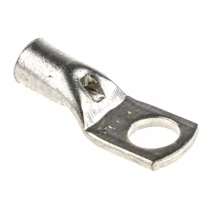 RS PRO Uninsulated Tubular Ring Terminal M6 Stud Size to 6 mm² Wire Size