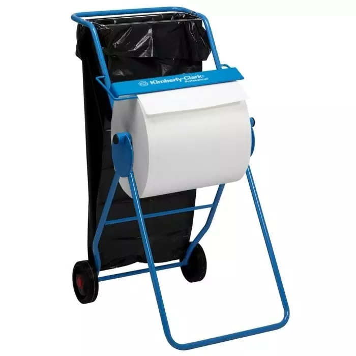 Kimberly-Clark Portable Wipe Dispenser Free Standing Metal Blue 570x794x164 mm, 6155