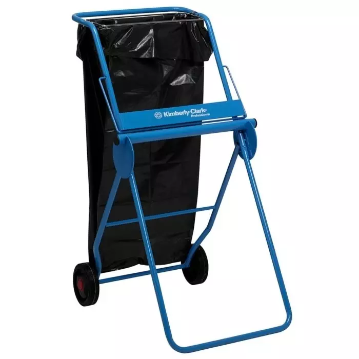 Kimberly-Clark Portable Wipe Dispenser Free Standing Metal Blue 570x794x164 mm, 6155