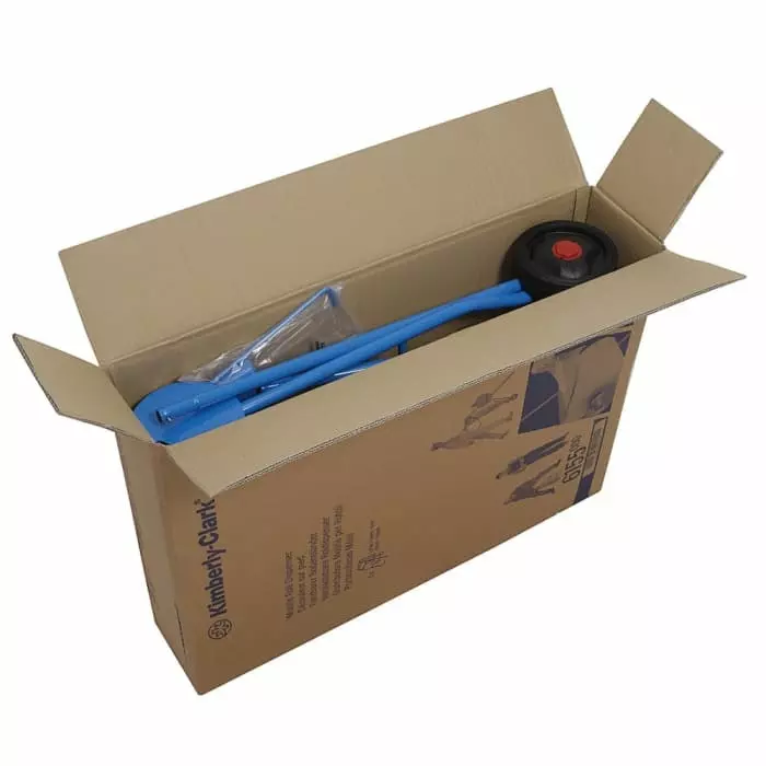 Kimberly-Clark Portable Wipe Dispenser Free Standing Metal Blue 570x794x164 mm, 6155