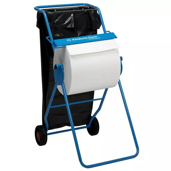 Kimberly-Clark Portable Wipe Dispenser Free Standing Metal Blue 570x794x164 mm, 6155