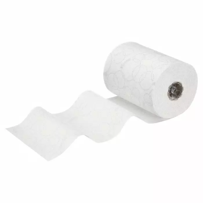 Kimberly-Clark Kleenex Ultra Slimroll Rolled White Hand Towels 198mm 2-Ply 400 Sheets, 6781