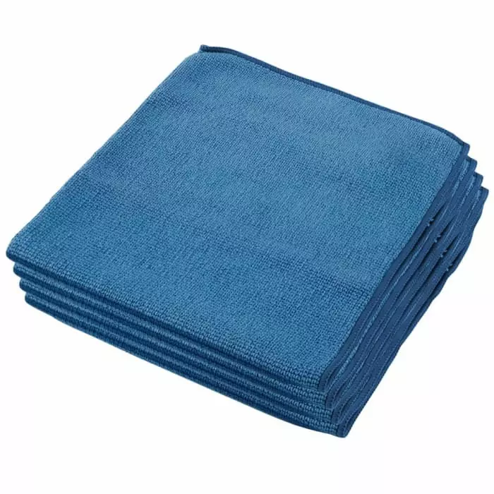 Kimberly Clark WypAll 8395 Microfibres Blue Cloths for Industrial Cleaning Dry Use 400 x 400mm Repeat Use, 8395