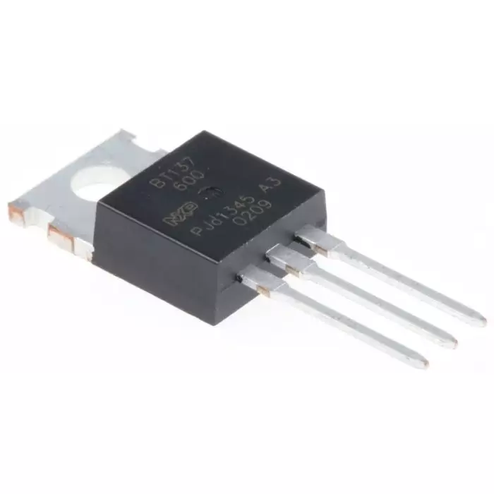 WEEN SEMICONDUCTORS TRIAC Through Hole Mount 3-Pin 600 V Gate Trigger 1.5V 600V, BT137-600,127