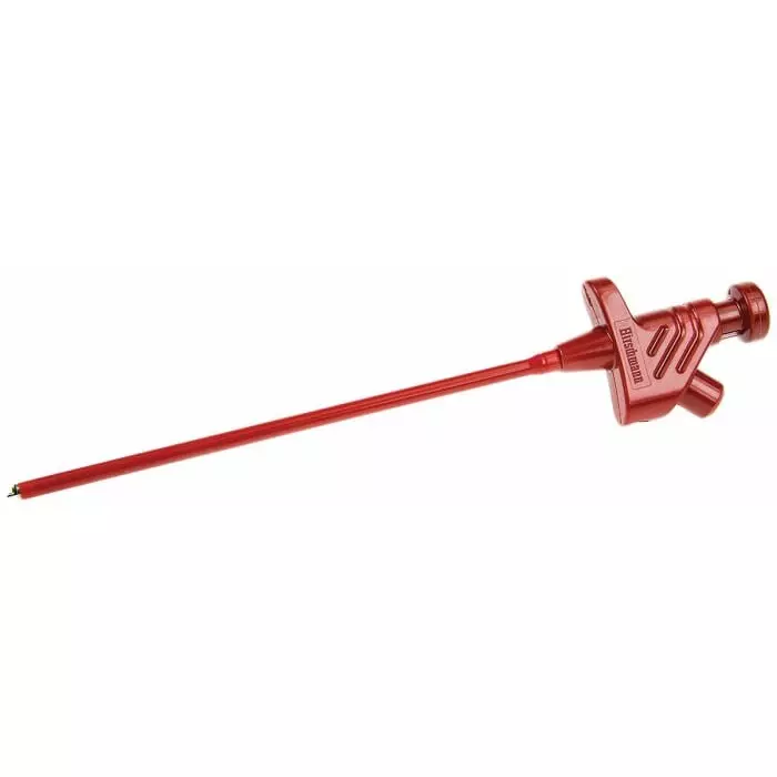 HIRSCHMANN TEST AND MEASUREMENT Hook Clip 180 mm Red, 930 111-101 (Pack of 100)