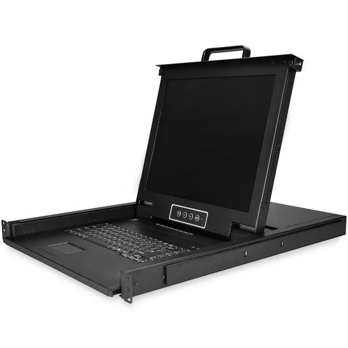 StarTech.com 8 Port USB USB VGA Console 1280 x 1024 Maximum Resolution, RKCONS1708K
