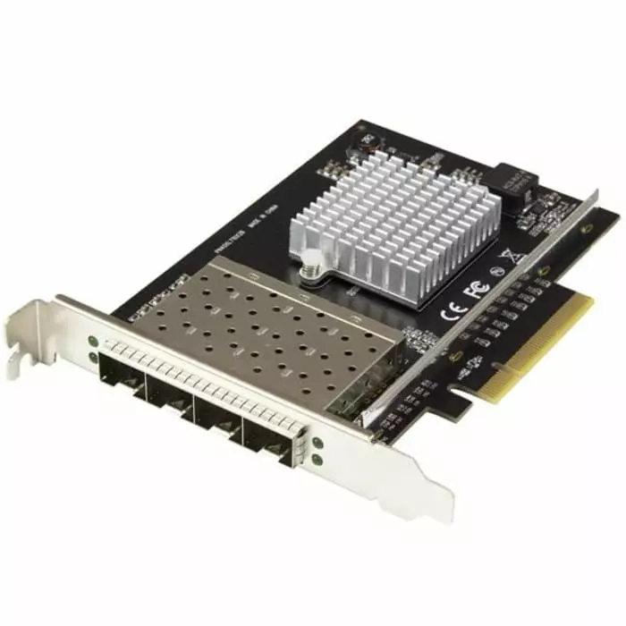 StarTech.com 4 Port PCI SFP Network Card 2000Mbit/s, PEX10GSFP4I
