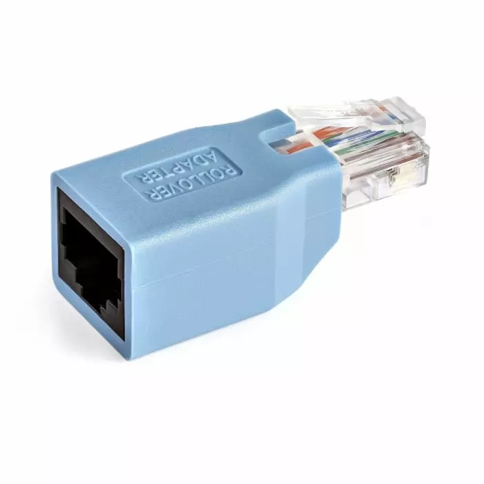 StarTech.com Male RJ45 Connector Cable Mount, ROLLOVER