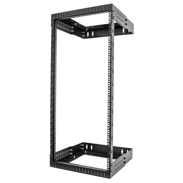 StarTech.com Black 24U Steel Server Rack 508 x 1200 x 504mm, RACK-24U-20-WALL-OA