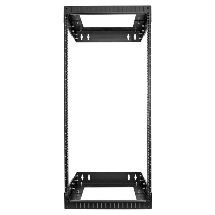 StarTech.com Black 24U Steel Server Rack 508 x 1200 x 504mm, RACK-24U-20-WALL-OA