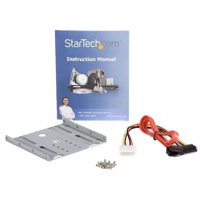 StarTech.com 0 Port 3.5 in Drive Bay Mounting Kit, BRACKET25SAT