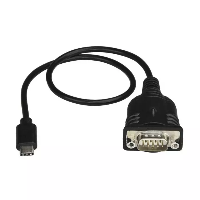 StarTech.com RS232 USB C Male to D-sub 9 Pin Male Interface Converter, ICUSB232PROC