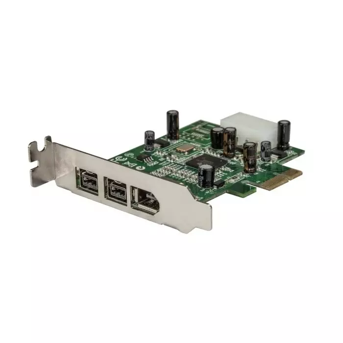 StarTech.com 3 Port PCIe Firewire Card, PEX1394B3LP
