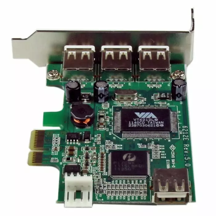 StarTech.com 4 Port USB A PCIe USB 2.0 Card, PEXUSB4DP