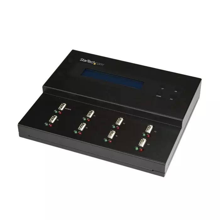 StarTech.com USB Type A Hard Drive Docking Station for 7 Drives USB Flash Drive Hard Drive, USBDUPE17
