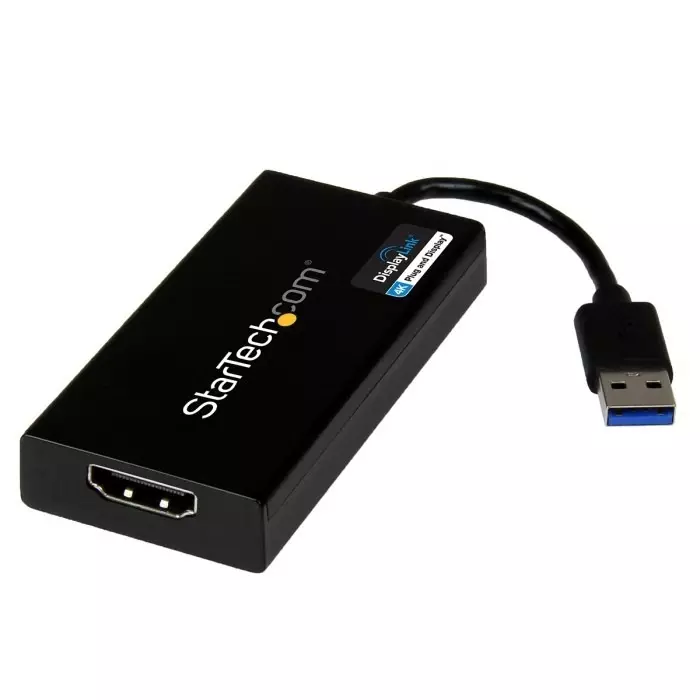 StarTech.com USB A to HDMI Adapter USB 3.0 1 Supported Display - 4K @ 30Hz, USB32HD4K