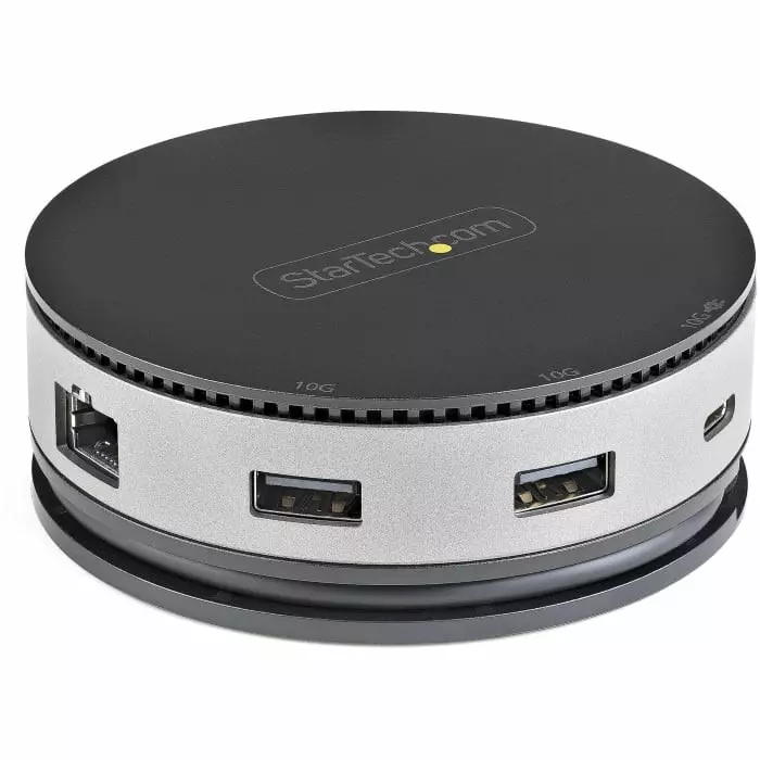 StarTech.com 4K USB 3.1 Docking Station with DisplayPort HDMI VGA - 3 x USB Ports USB A USB C, DKT31CHDVCM