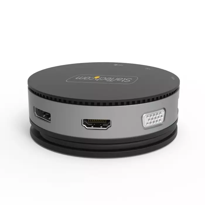 StarTech.com 4K USB 3.1 Docking Station with DisplayPort HDMI VGA - 3 x USB Ports USB A USB C, DKT31CHDVCM
