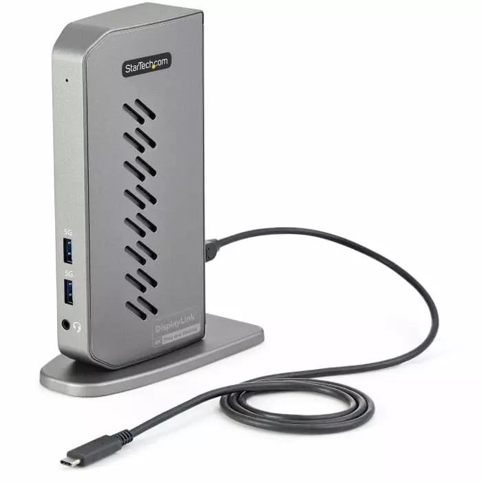 StarTech.com Dual Monitor 4K USB-C Docking Station with DisplayPort HDMI - 6 x USB Ports USB A USB C, DK30A2DHUUE