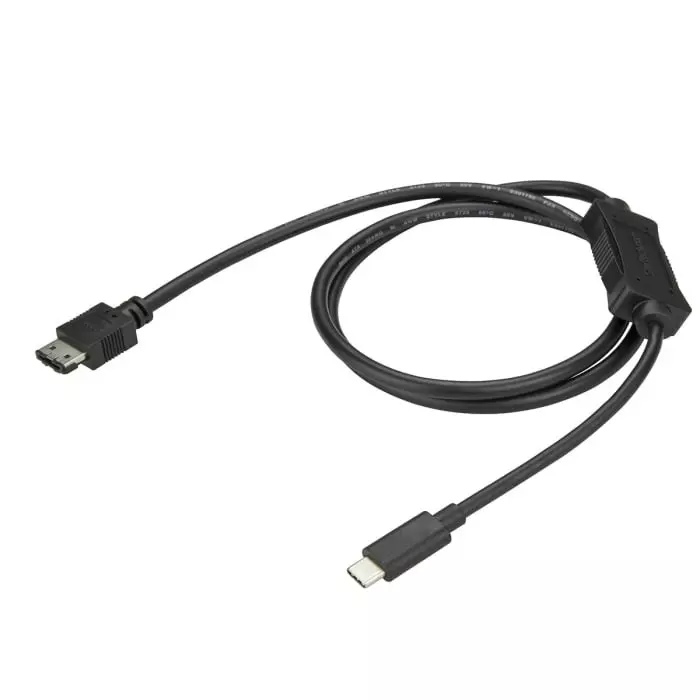 StarTech.com Port USB 3.0 USB C to eSATA Cable, USB3C2ESAT3
