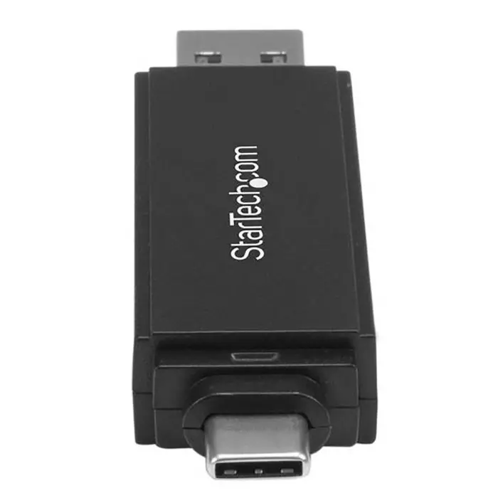 StarTech.com 2 Port USB 3.1 External Card Reader Writer for MicroSD SD Memory Cards, SDMSDRWU3AC