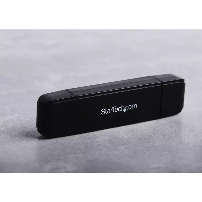 StarTech.com 2 Port USB 3.1 External Card Reader Writer for MicroSD SD Memory Cards, SDMSDRWU3AC