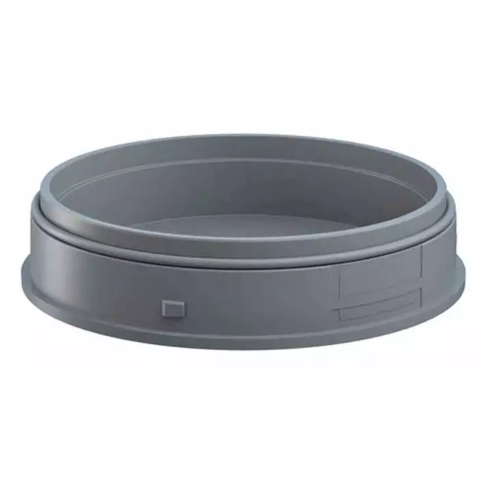 Werma Mounting Base EvoSIGNAL Grey, 262.700.01