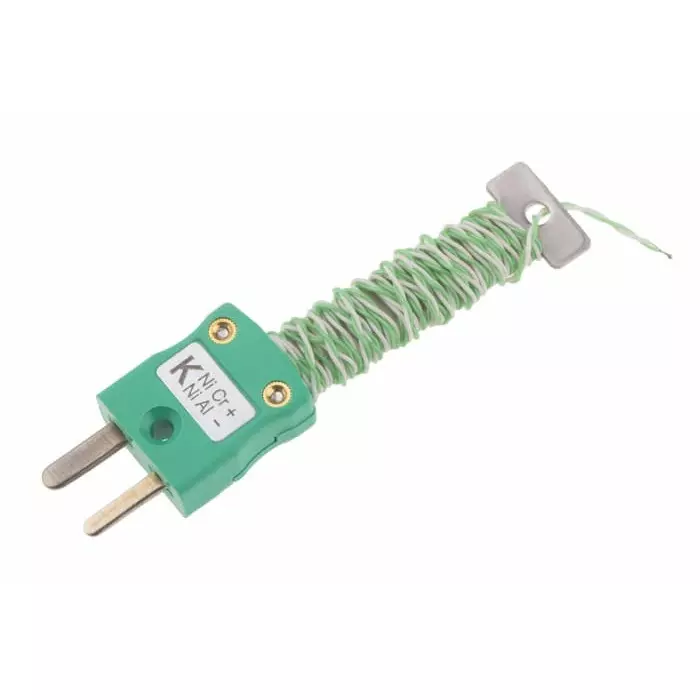 RS PRO Type K Exposed Junction Thermocouple 1 m Length 1/0.2 mm Diameter +220 °C IEC, RoHS Compliant