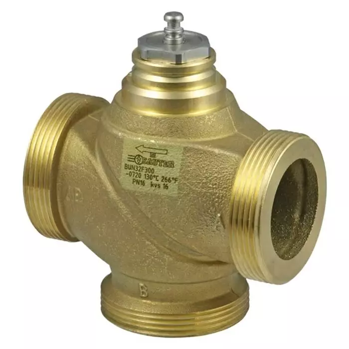 SAUTER REGULATION 3 V 3 port Motorised Valve DN15 Pipe Size 16 bar, BUN015F320