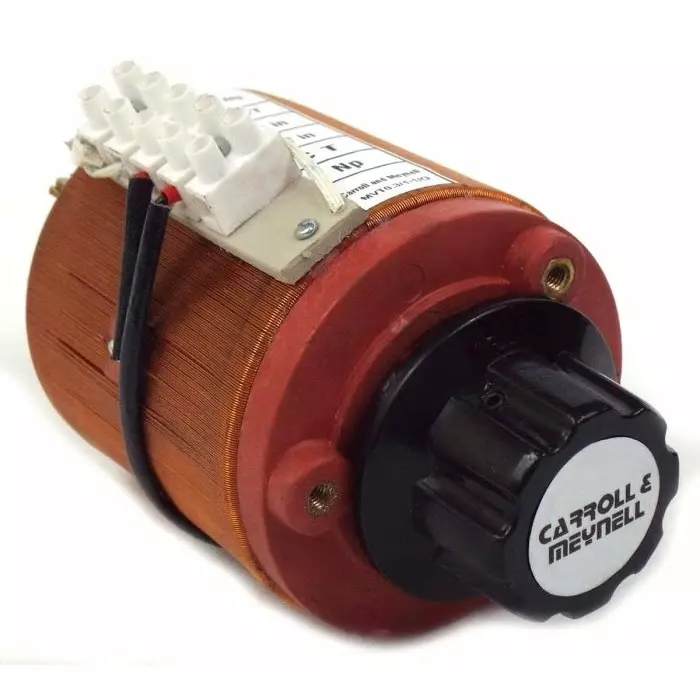 Carroll & Meynell 1 Phase 1kVA Variac 1 Output 240V, MVT1k/3.5A-1