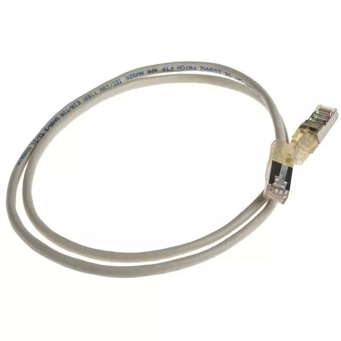 Decelect Ethernet Cable 1 m Cat5 Grey RJ45 to Male RJ45 Male F/UTP Shielded Terminated, SPE190718