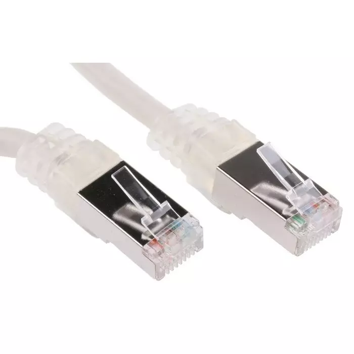 Decelect Ethernet Cable 5 m Cat5 Grey RJ45 to Male RJ45 Male F/UTP Shielded Terminated, SPE190722