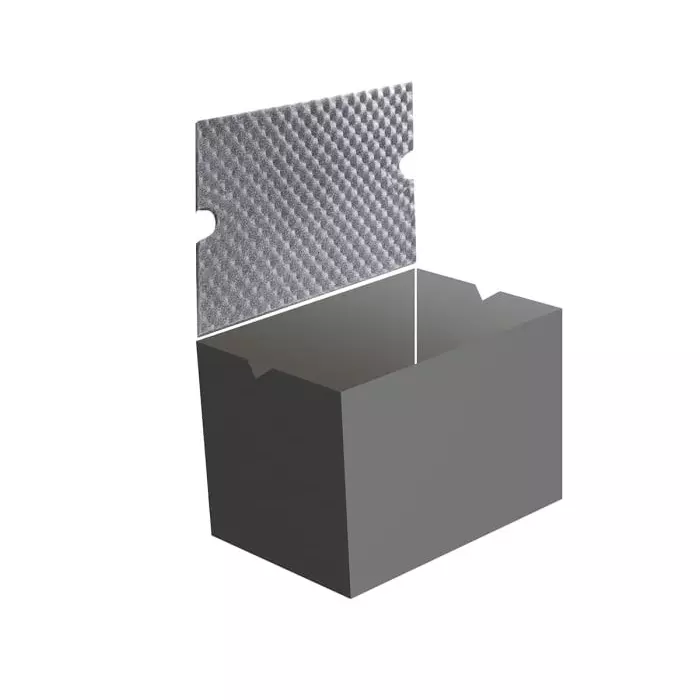 Zarges K470 High Density Rectangular Foam Insert for K450 Case Model 40722 K470 Case Model 40678, 43864