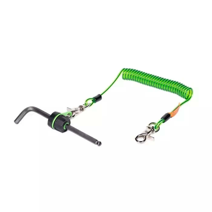 Never Let Go Pocket Clip and Lanyard Ring for Pens and Allen Keys Screwdrivers, 101670