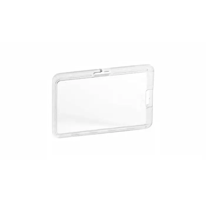Durable Transparent Polycarbonate Name Badge, 892819 (Pack of 10)