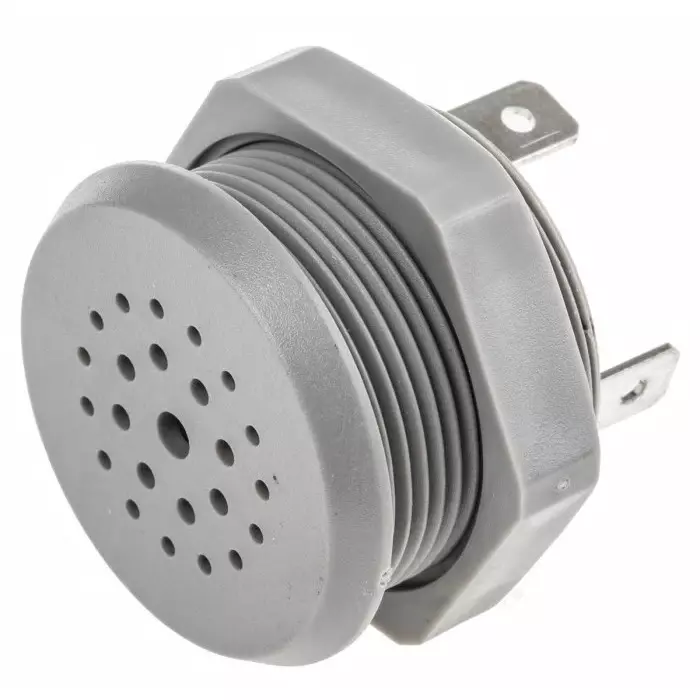 Sonitron 77dB Through Hole Multifunction Internal Piezo Buzzer 36.5x26 mm 5 V DC Min 35 V DC Max, SCI535A1 F2