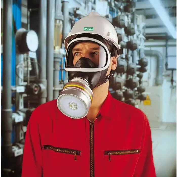 MSA Safety 3S Basic Plus Series Full-Type Mask Respirator Size S, D2055790