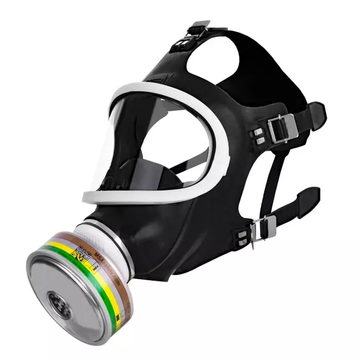 MSA Safety 3S Basic Plus Series Full-Type Mask Respirator Size S, D2055790