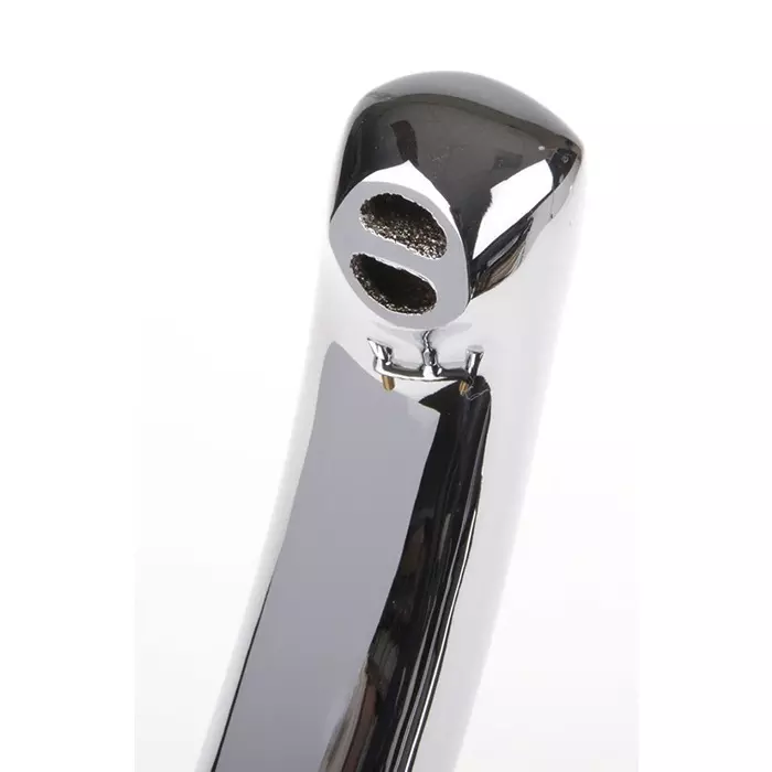 Pegler Yorkshire Chrome Plated Brass Twist Handle Dual Flow Sink Mixer 1/2in, 436001