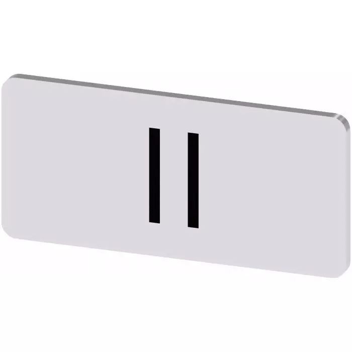Siemens Labeling Plate, II, 3SU1900-0AC81-0QC0