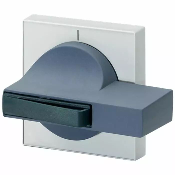 Siemens Blue/Green Rotary Handle, 8UC7210 Series, 8UC7210-1BB