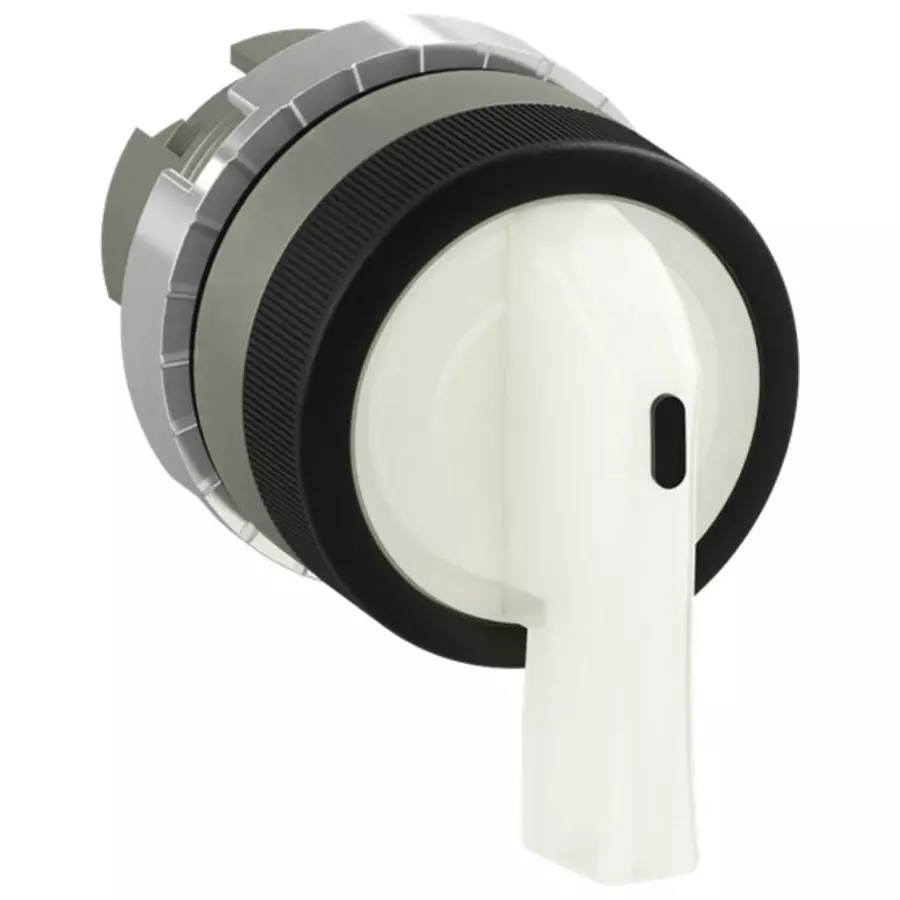 ABB 1SFA1 Series White Maintained Push Button, 1SFA184657R9105 (Pack of 10)