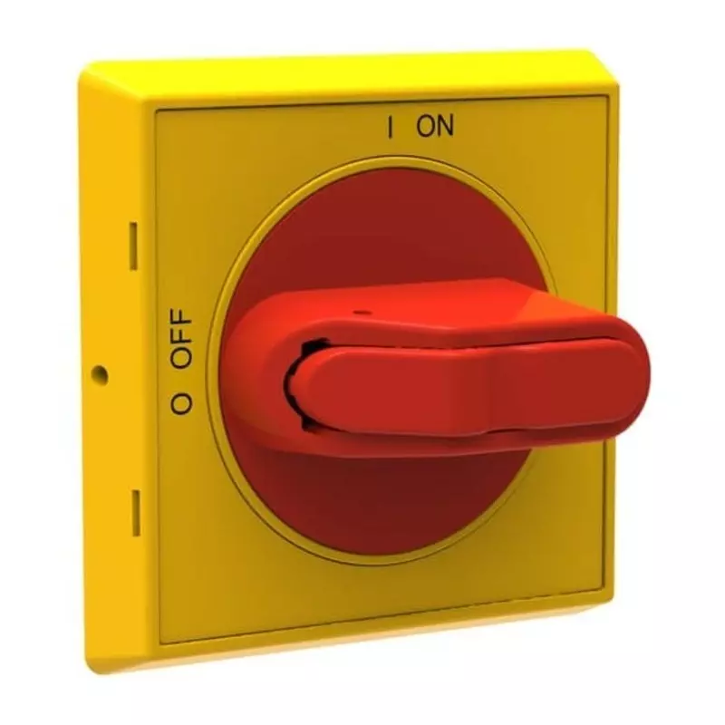 ABB Red/Yellow Rotary Handle, OHYS2RJ1SCA105323R1001