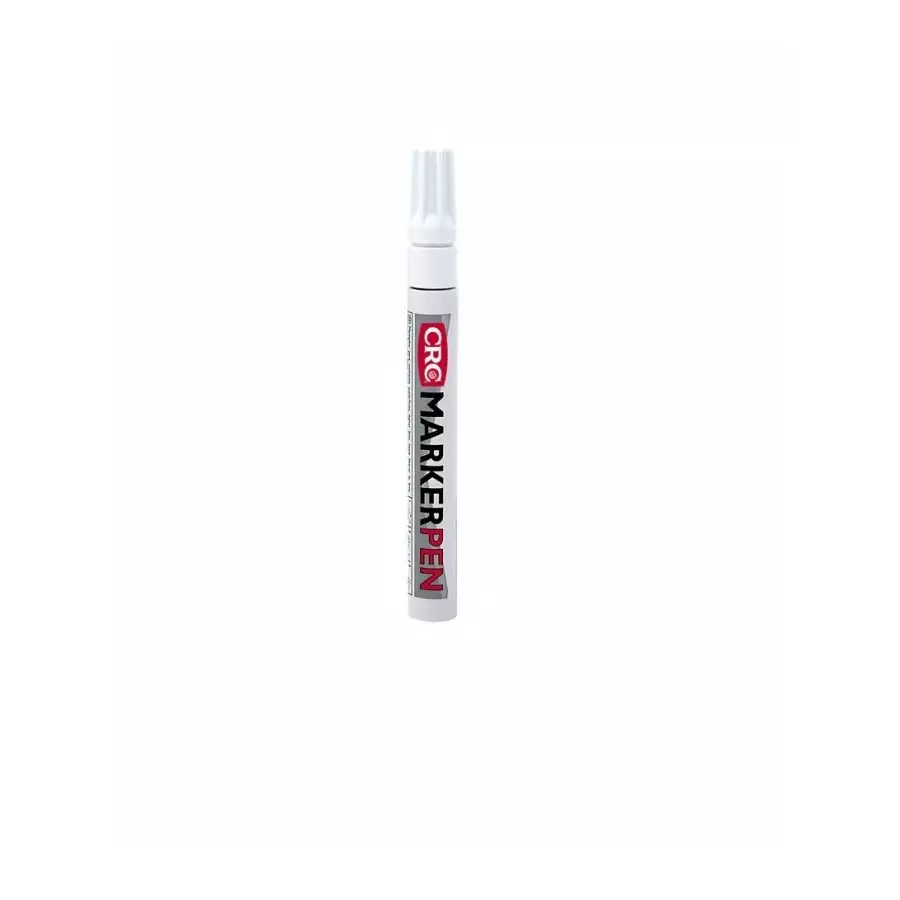 CRC 3 mm Tip White Marker Pen, 20395